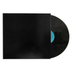 LP Vinyl Record Jackets. Black Card